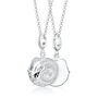 Sterling Silver Aries Zodiac Charm Necklace, thumbnail 4 of 7