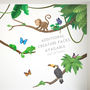 Jungle Monkey Children's' Wall Sticker Set, thumbnail 2 of 7