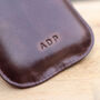 Copper Hip Flask With Personalised Leather Sleeve, thumbnail 4 of 12