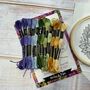 Indian Lotus Embroidery Kit, thumbnail 3 of 6