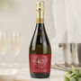 Personalised 40th Ruby Wedding Anniversary Prosecco, thumbnail 1 of 3