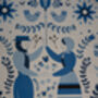 Delft Blue Tea Towel 100% Cotton Woodland, thumbnail 8 of 9