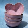 Handmade Heart Ceramic Bowl, thumbnail 2 of 4