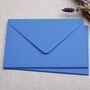 Personalised Navy Blue Floral Note Cards A6 Notecard Set, thumbnail 5 of 5