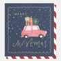 Pack Of Eight Embossed Christmas Cards, thumbnail 3 of 3