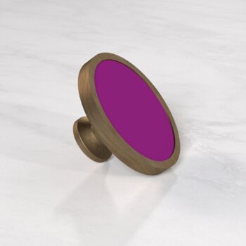 Purple Colourful Cupboard Drawer Knob Handles, 5 of 9