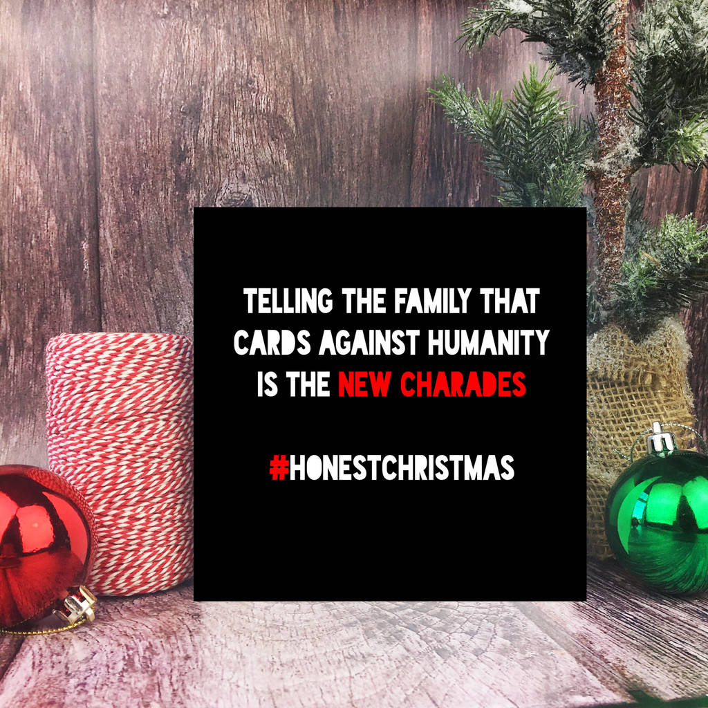 honest christmas party games card by the new witty family christmas party games