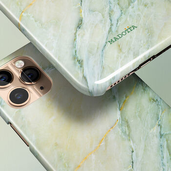 Pistachio Marble Case For iPhone, 3 of 4