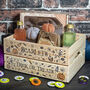 Vintage Halloween Trick Or Treat Hamper Gift Crate, thumbnail 1 of 3