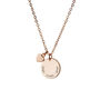 Personalised Heart And Disc Necklace, thumbnail 6 of 10