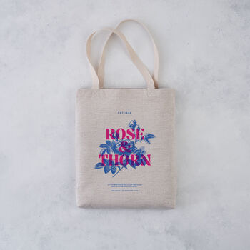 Rose And Thorn Bronte Tote Bag, 3 of 4