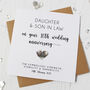 10th Wedding Anniversary Card With Tin Heart, thumbnail 5 of 8