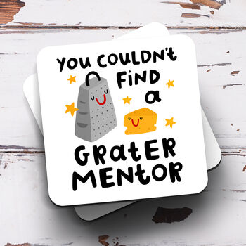 Personalised Mug 'You Couldn't Find A Grater Mentor', 3 of 3