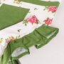 Personalised Floral Apron And Oven Glove Set, thumbnail 6 of 10