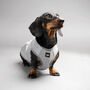 Dachshund Dog Technical Fleece Coat, thumbnail 6 of 8