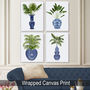 Chinoiserie Vases, Set Of Four Botanical Art Prints, thumbnail 7 of 11
