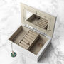 Personalised Powder White And Rose Photo Jewellery Box, thumbnail 6 of 9