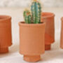 Terracotta Cylinder Plant Pot Set, thumbnail 1 of 3