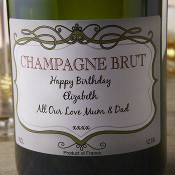 Personalised Wedding Champagne, 4 of 4