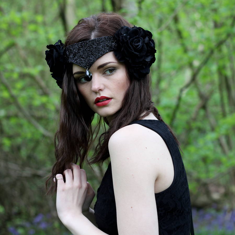 black swan headpiece by rouge pony | notonthehighstreet.com