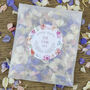 10 Personalised Cottage Garden Wedding Confetti Sachets, thumbnail 3 of 7