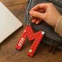 Personalised Lego Compatible Letter Keychain, thumbnail 1 of 6