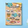 Sushi Sticker Sheet | Cute Stickers, thumbnail 1 of 5