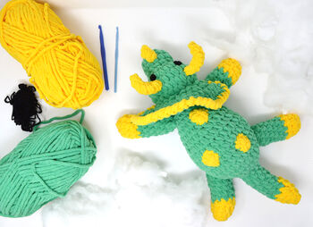 Toby Triceratops Crochet Kit, 4 of 4