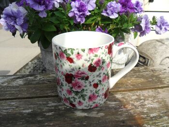 Jumbo Mug In Summertime Chintz Design, 2 of 7