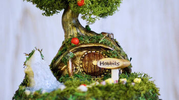 Hobbit House Terrarium With Moss, 5 of 6