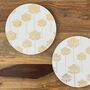 Floral Print Heat Resistant Trivet: Indian Inspired Kitchen Decor, thumbnail 4 of 8
