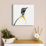 Inky Penguin Canvas Gallery Print, thumbnail 4 of 8