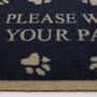 Hug Rug Outdoor Pet 10 Wipe Your Paws Doormat, thumbnail 2 of 4