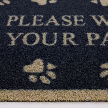Hug Rug Outdoor Pet 10 Wipe Your Paws Doormat, 2 of 4