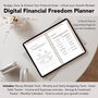 Digital Financial Freedom Planner For Good Notes, thumbnail 1 of 5