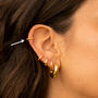 1cm Solid Conch Ear Cuffs For Cartilage Or Helix, thumbnail 2 of 5