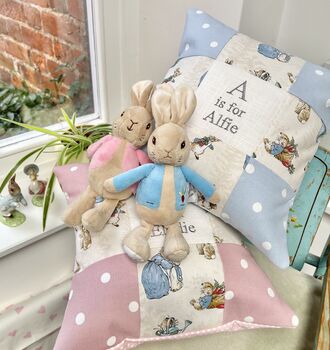 Peter Rabbit© Alphabet Cushion, 8 of 9