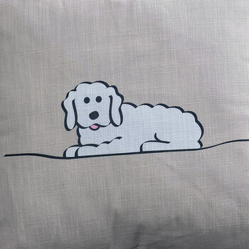 Fluffy Dog Cushion, 2 of 4