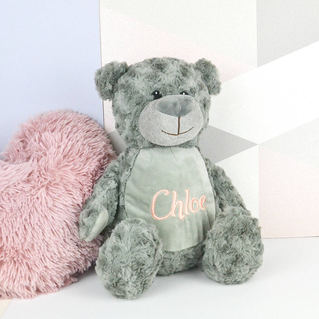 personalised cuddly teddy bear