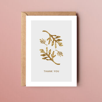 Thank You Cards Beach Coastal Pack Of Five, 6 of 10