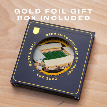 Wolves Football Beer Mats X9 | Gift For Football Fans, 7 of 7