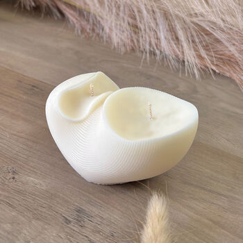 Conch Shell Natural Soy Wax Candle Sculpture Candles, 8 of 8