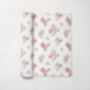 Luxury Rose Blossom Bamboo Muslin Swaddle Blanket, thumbnail 1 of 4