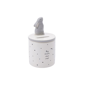 Ceramic Hare Money Pot Box | Gift Box, 2 of 4