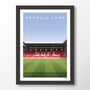 Sheffield United Bramall Lane From Centre Circle Poster, thumbnail 7 of 7