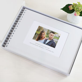Personalised Anniversary Memory Book Or Album: A4, 3 of 4