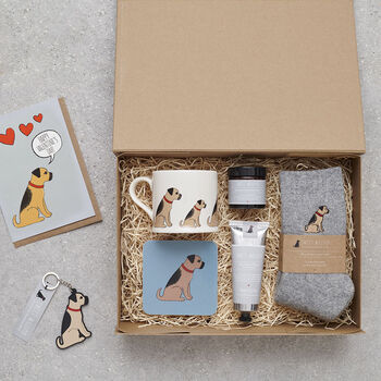 Border Terrier Valentine's Card From Or To Your Favourite Dog, 8 of 11