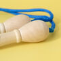 Personalised Blue Skipping Rope, thumbnail 4 of 4