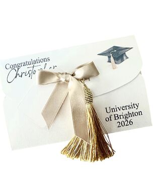 Personalised Graduation Gift Envelope To Hold Voucher, Money Or Scratchcard, 2 of 4