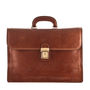 The Classic Italian Leather Briefcase. 'The Paolo2', thumbnail 3 of 12